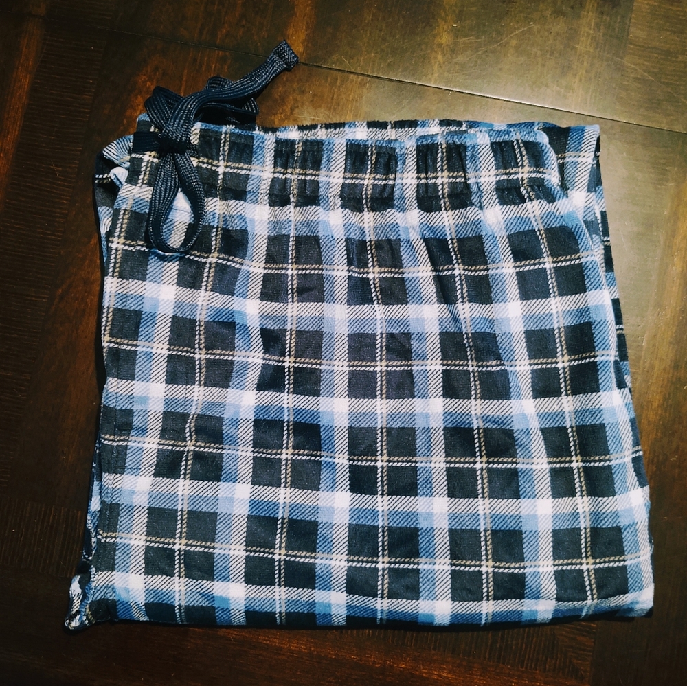 NWOT Izod Mens Plaid Pajama Pants Sz XXL